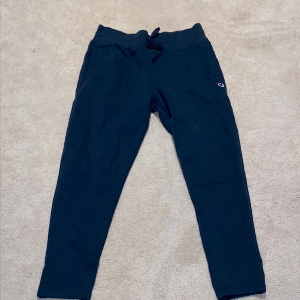 Champion Blue Sweatpants with Elastic Waistband